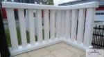 leichte Balkonbalustrade aus kunststoff