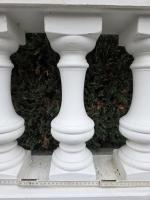 Baluster Säule 42cm Gartendeko Balustrade Fassaden Fenstergesims Zierstuck