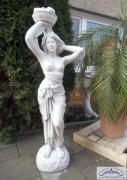Gartenfigur Marktfrau
