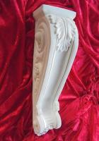 DB3A Fassadenstuck Fenster Stuck Gesims Konsolen Zierstuck Betonelement oder Gipsstuck für Innen 570x130mm