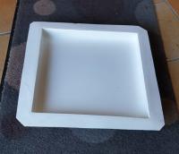 Giessform Pfeiler Abdeckplatten Betonplatten Form stabile GFK Polyester Kunststoff 35x35cm