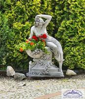 Pflanzschale mit Gartenfigur ST350