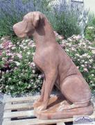 deutsche lebensgroße Dogge Figur