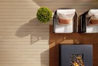 Balkon Holzoptik Dielen aus Kunststoff