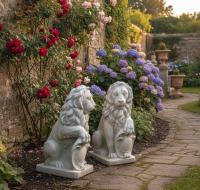 Löwen garten Figuren