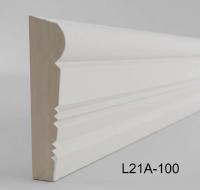 Fassadenstuck Profil Leiste Styroporstuck Fassadenprofil 100x25mm 300cm L21A-100