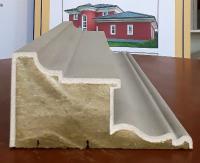 Fenster Gesims Fassadenstuck Profil | Brandschutz Zierleisten Steinwolle Basis 125cm