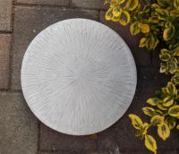 runde Betonplatten