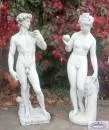 Gartenfigur David und Eva