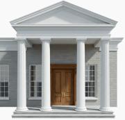 Styropor Säulen rund oder eckig - Profile Halbschalen Fassaden Dekoration