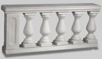Typ-01 Balustrade Gartendeko kleine Säulen Baluster Pool Terrasse 60cm