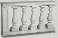 Typ-02 Balustraden Dekoration Baluster Säulen 73cm