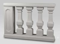 Balustraden Geländer quadratischen historische Baluster Säulen 90cm
