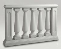 Typ-08 Balustraden Geländer Flaschenhals Baluster 92cm