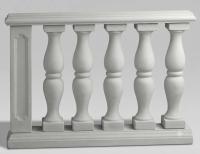TYP-09 Balustraden Geländer Weißbeton Baluster Säulen 92cm