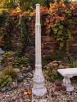 Laternenmast Sockel für Gartenlaternen Betonmast Gartenleuchte 190cm 85kg