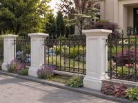 Pfeiler Zaunpfeiler Galeriesockel Postament Gartenfigur Pflanzgefäß Betonpfeiler 104cm