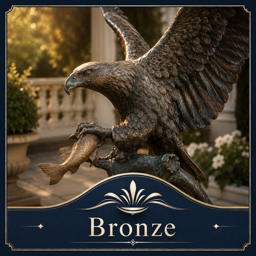 Bronze Figuren Brunnen Sonnenuhren