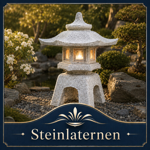 Japanische Steinlaternen